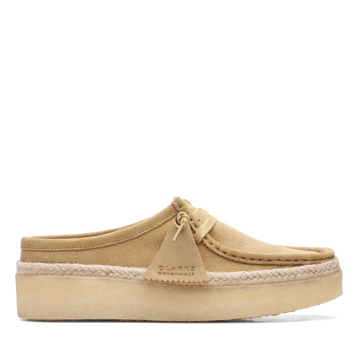 Beige Women's Clarks Original Cup Lo Wallabee | 32502373