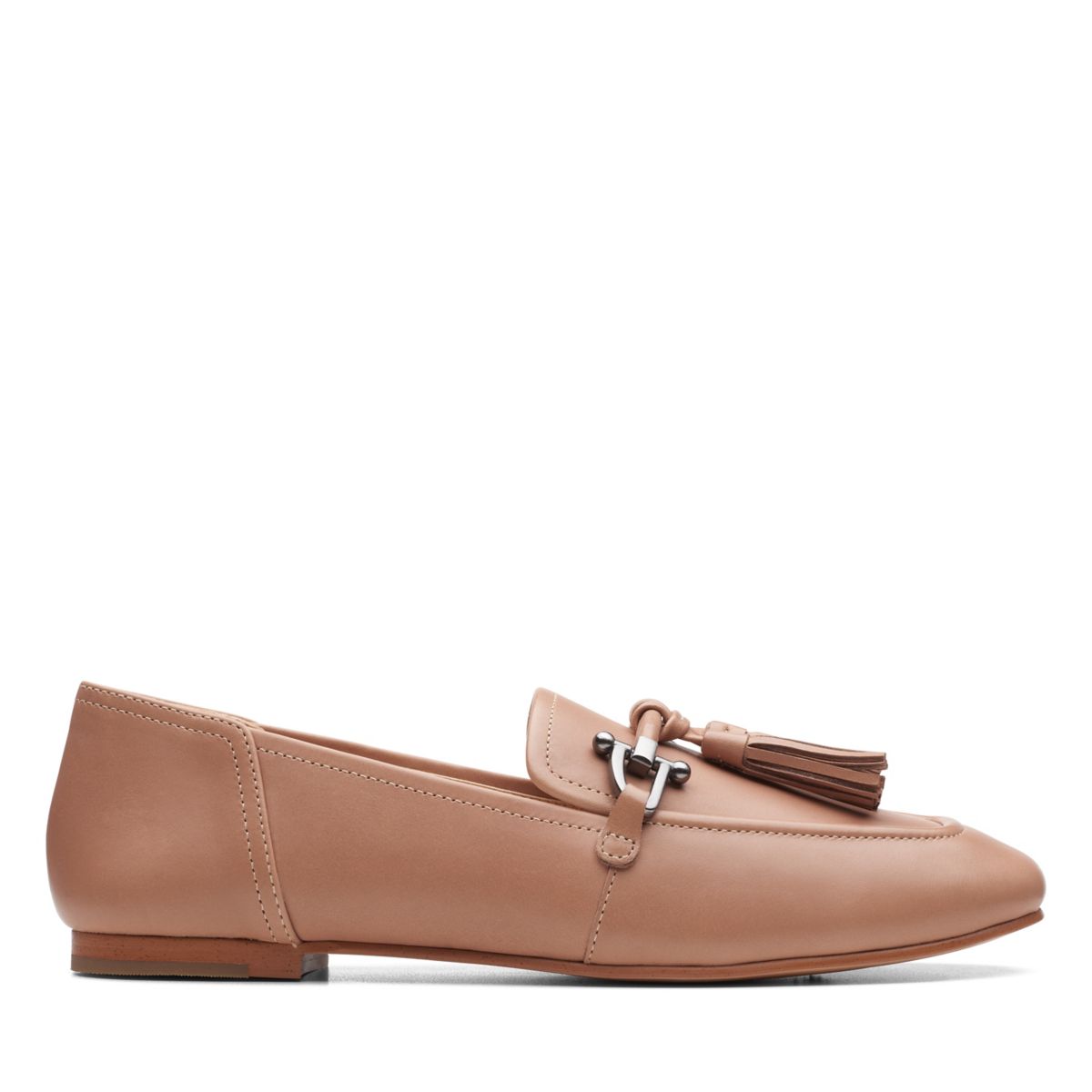 Beige Women's Clarks Pure 2 Tassel Ballerina | 54587267
