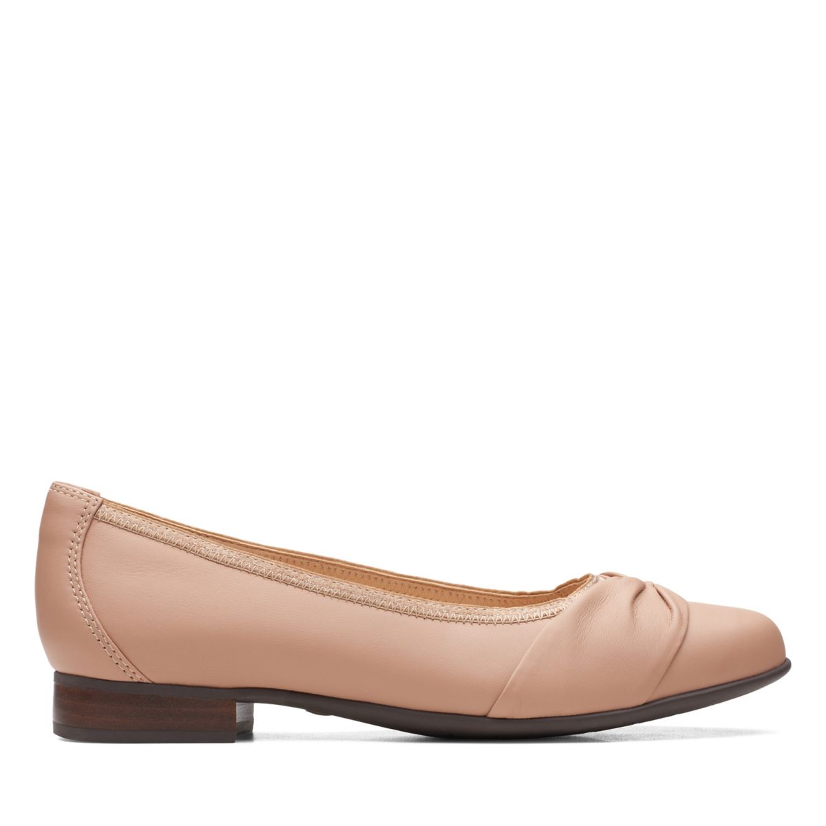 Beige Women's Clarks Un Blush Wish Ballerina | 38169583
