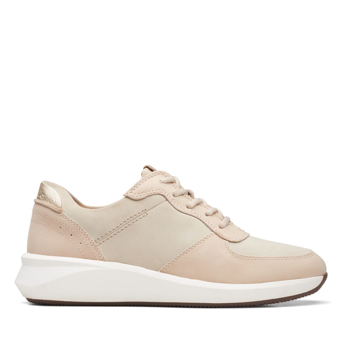 Beige Women's Clarks Un Rio Sprint Sneakers | 23910381