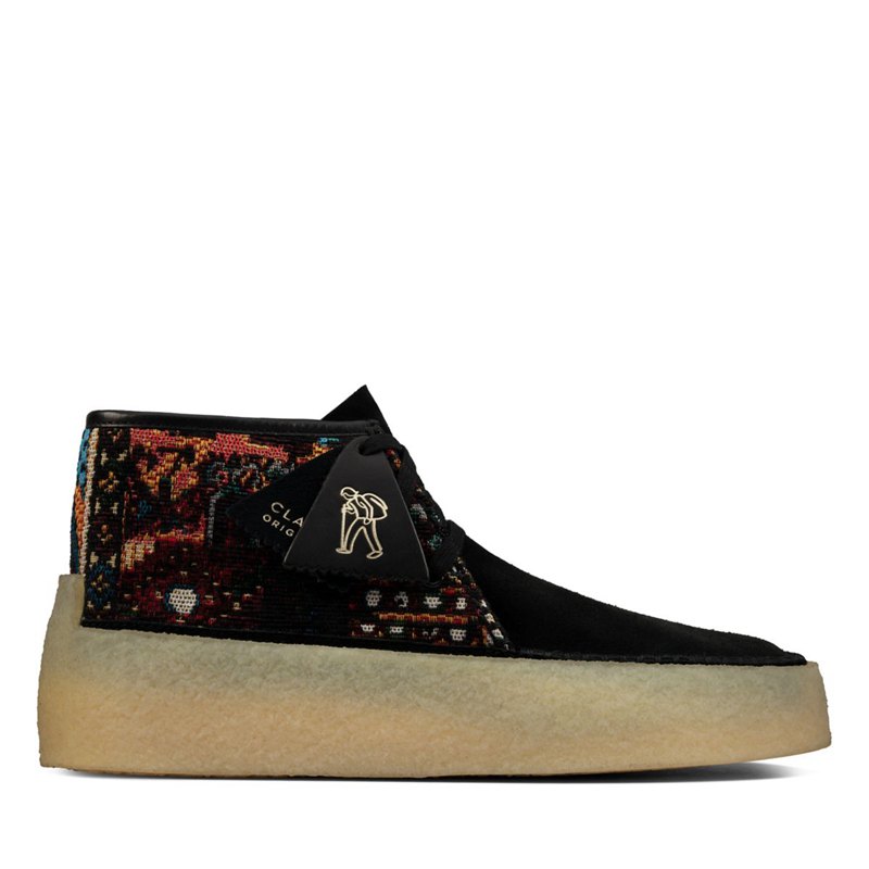 Black Men's Clarks Caravan Wallabee | 14862903