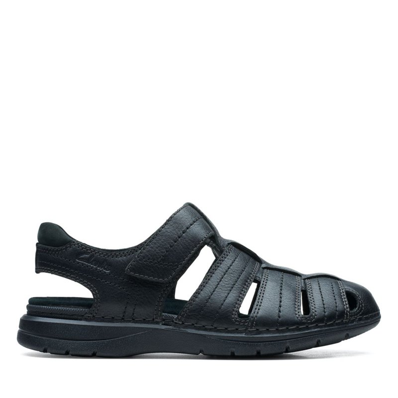 Black Men's Clarks Nature Limit Sandals | 65374333