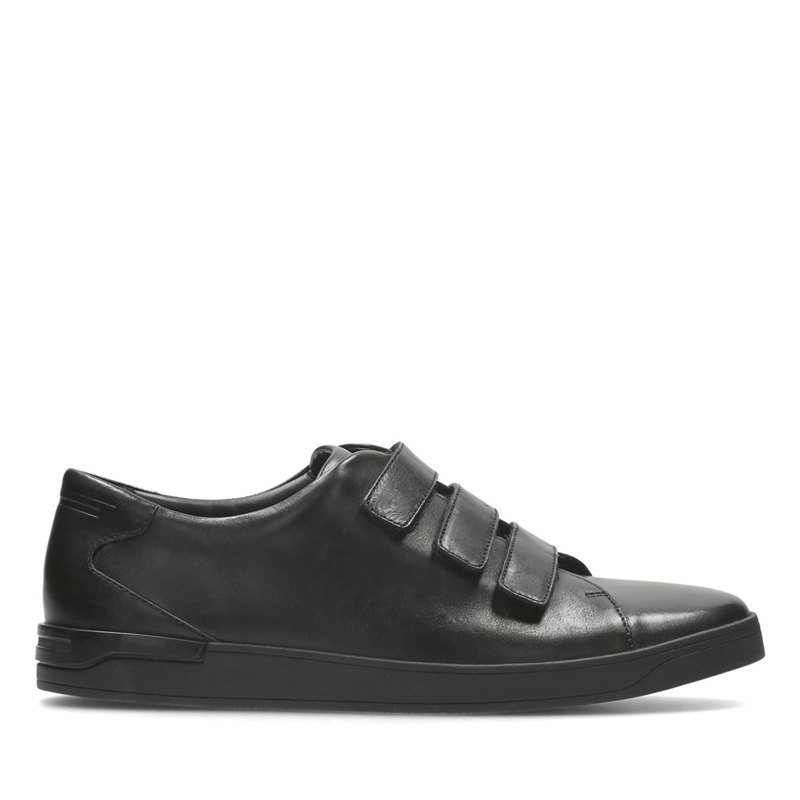 Black Men's Clarks Stanway Flow Sneakers | 25668352