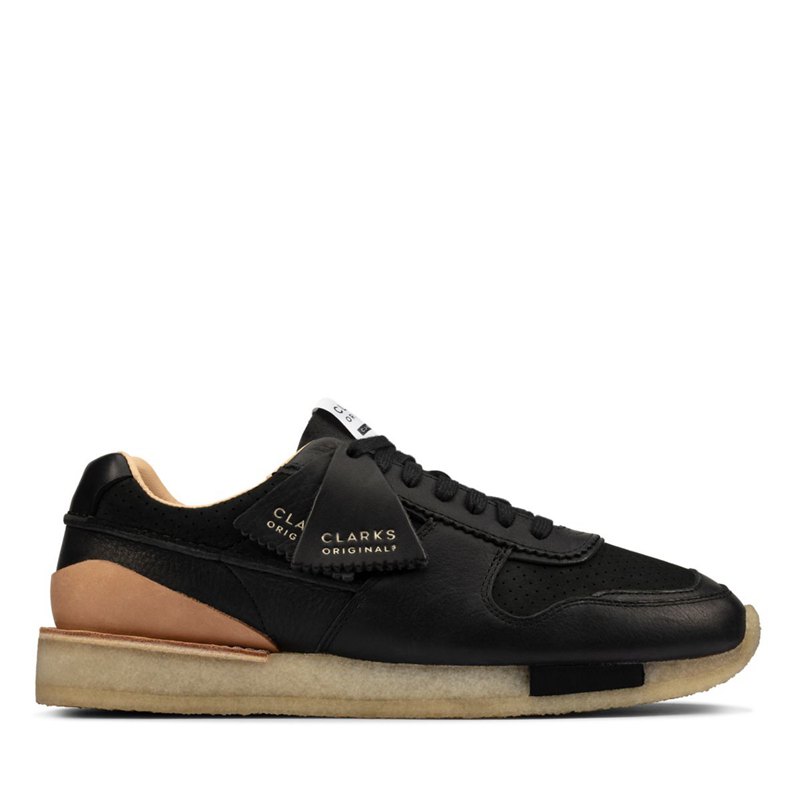 Black Men's Clarks Tor Run Sneakers | 50105132