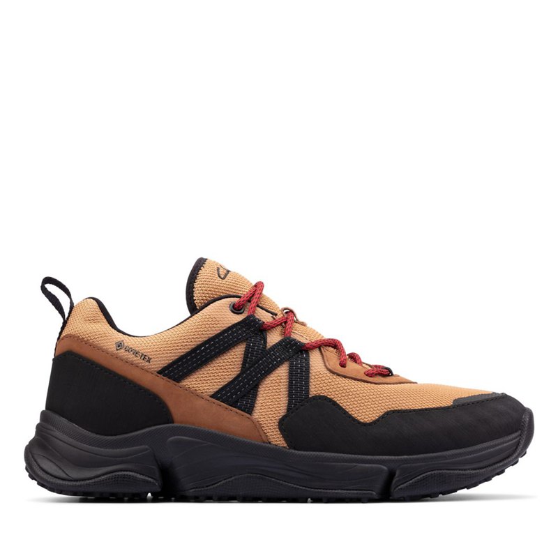 Black Men's Clarks Tri Path Trek GORE-TEX Sneakers | 46018394