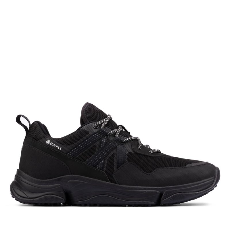 Black Men's Clarks Tri Path Trek GORE-TEX Sneakers | 62988483