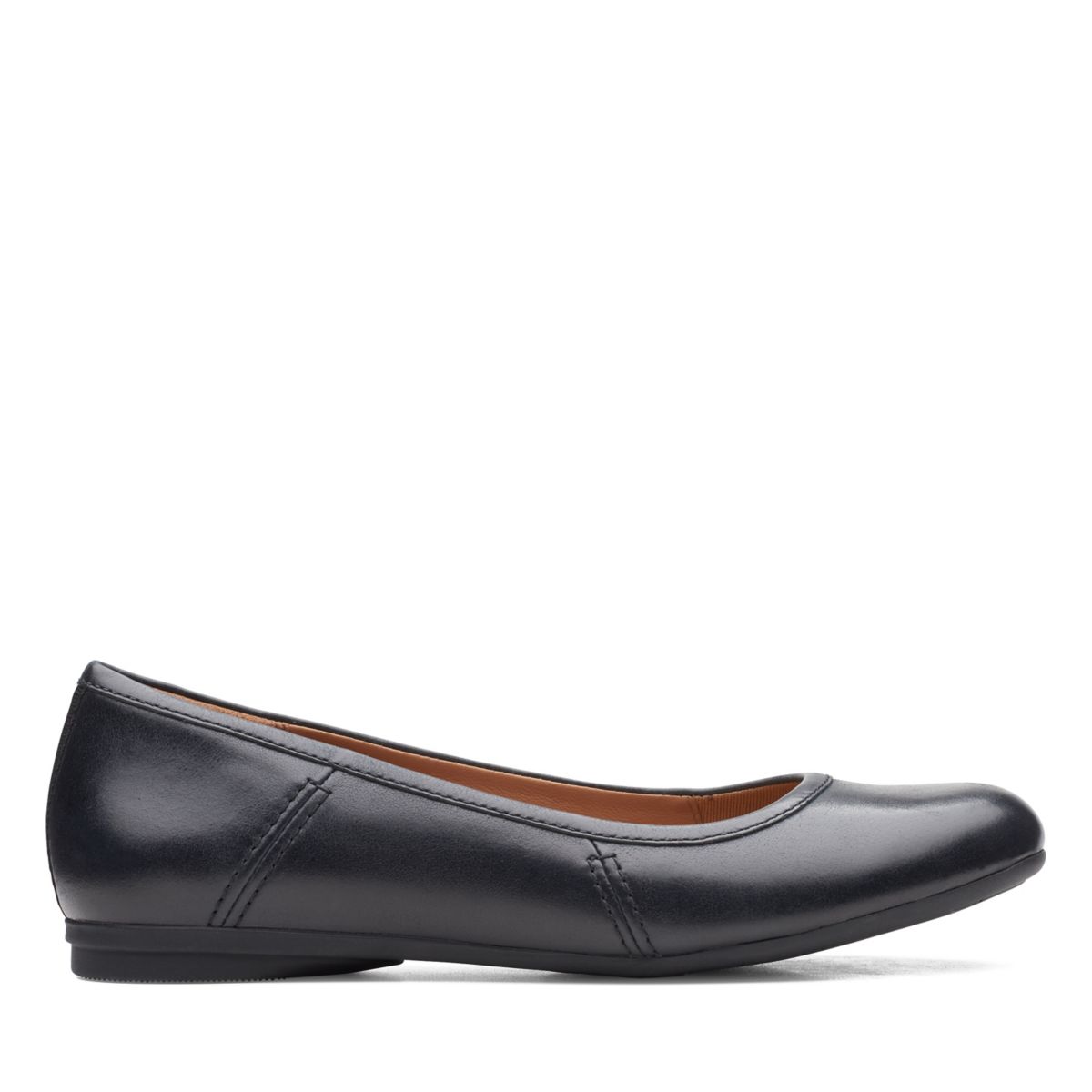 Black Women's Clarks Canebay Plain Ballerina | 14908766