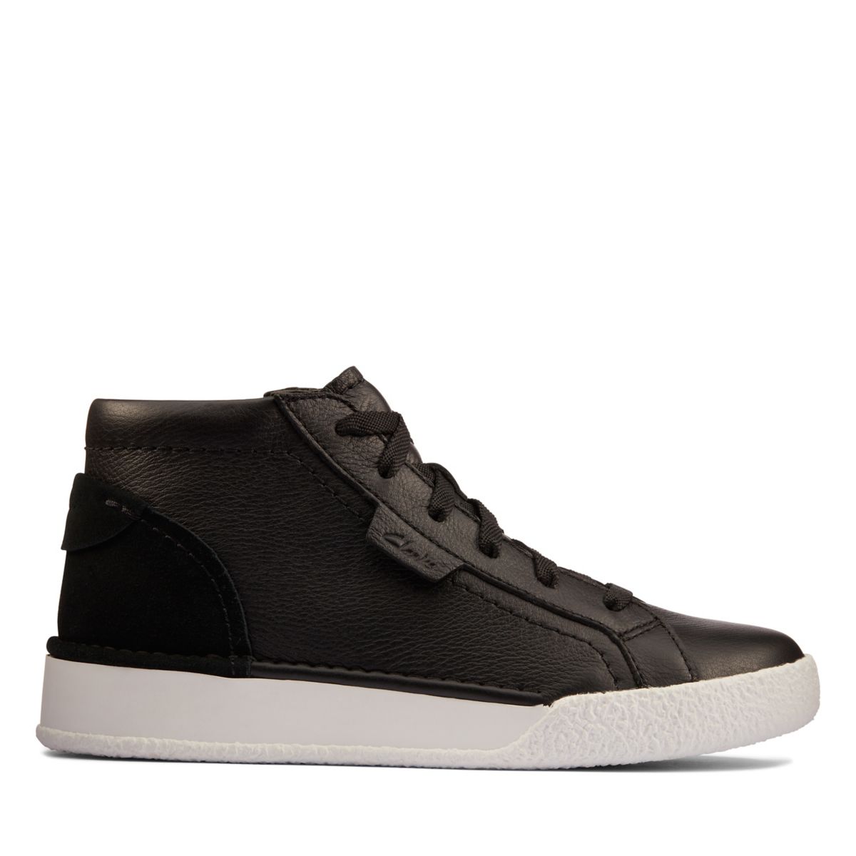 Black Women's Clarks Craft Cup Hi Sneakers | 25332896