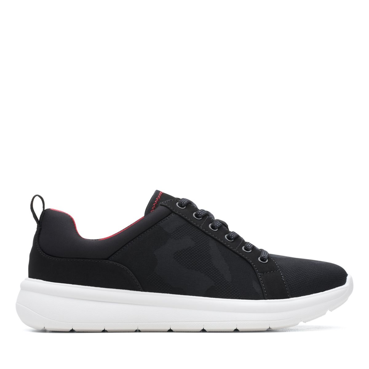 Black Women's Clarks Ezera Lace Sneakers | 94634722