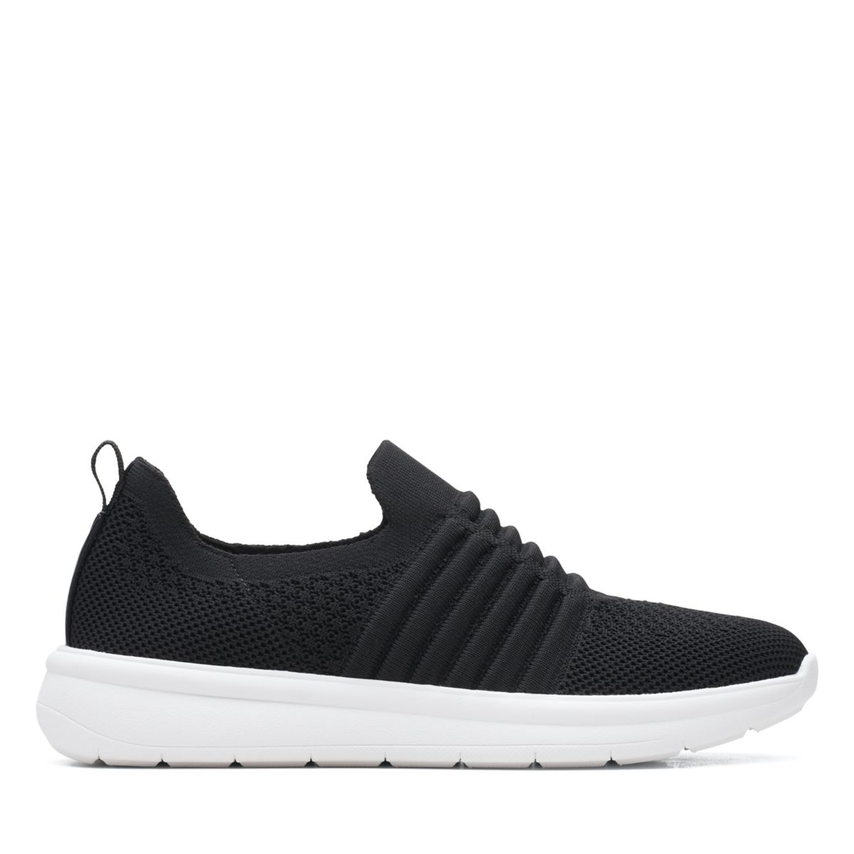 Black Women's Clarks Ezera Walk Slip On | 25537113
