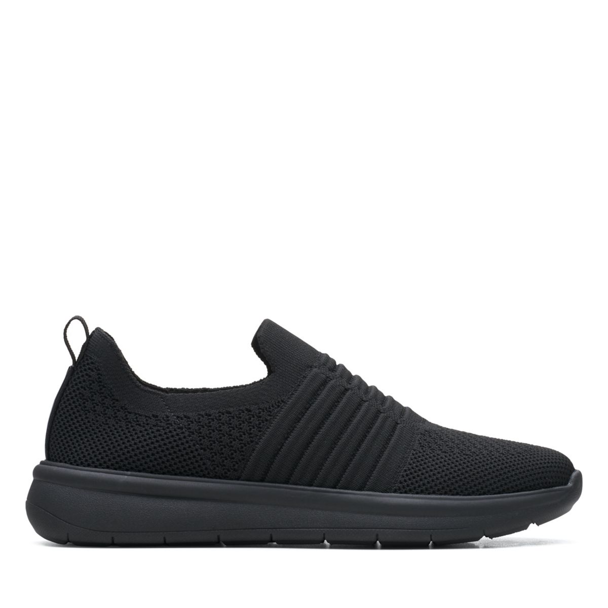 Black Women's Clarks Ezera Walk Slip On | 62220328