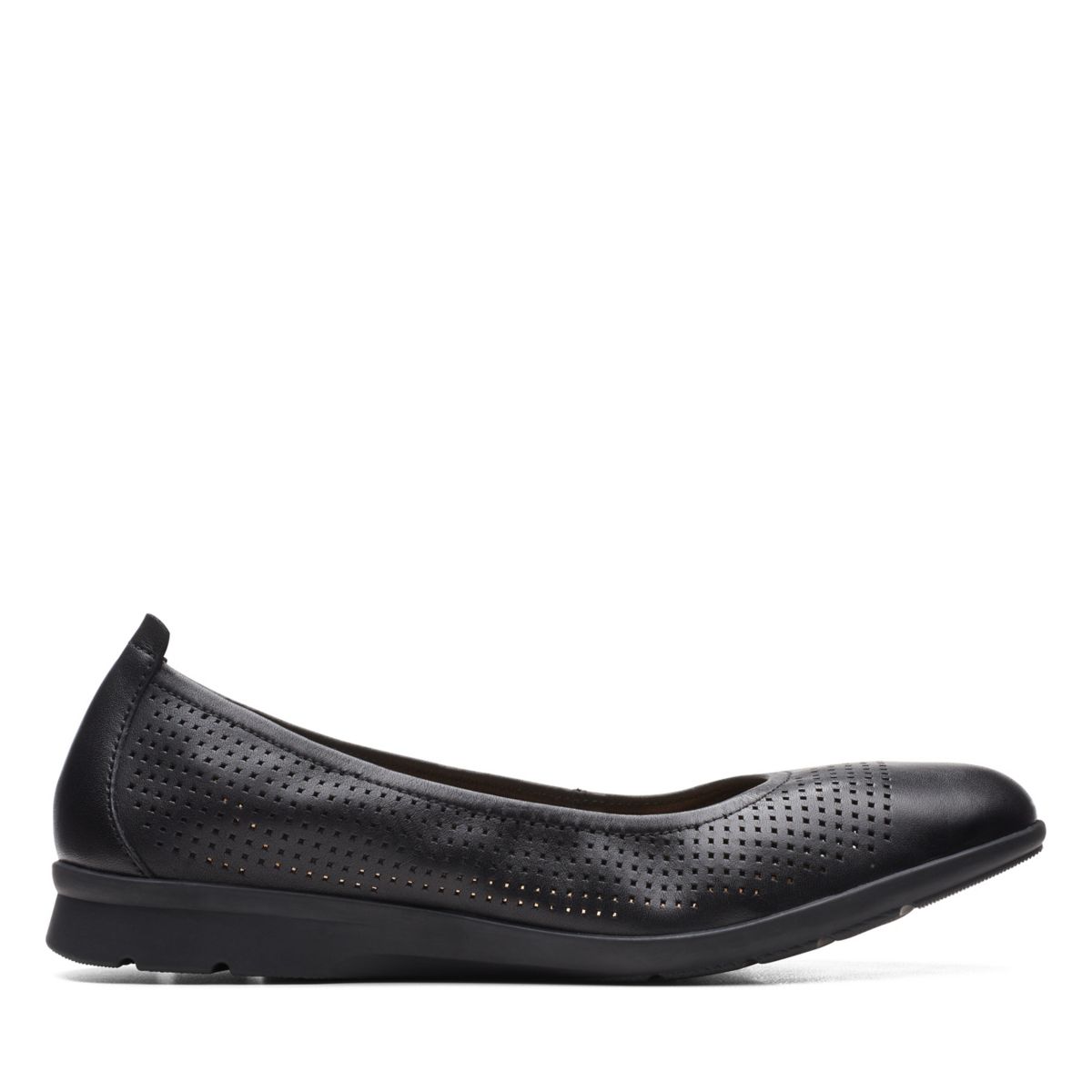 Black Women's Clarks Jenette Ease Ballerina | 27411790