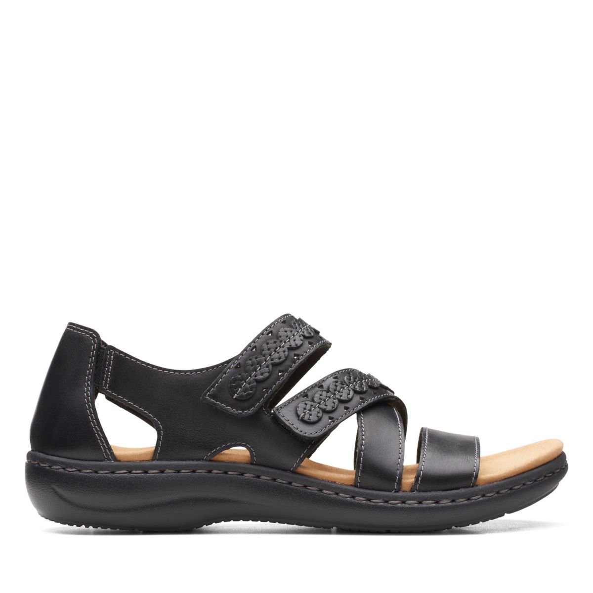 Black Women's Clarks Laurieann Holly Sandals | 93658380