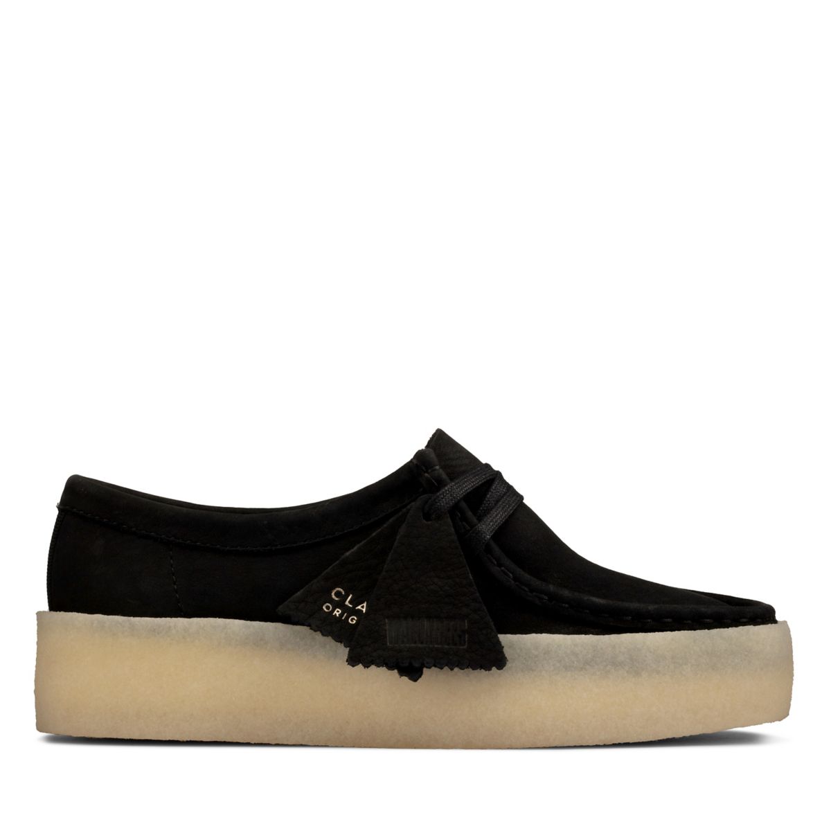Black Women's Clarks Original Cup Wallabee | 21406732