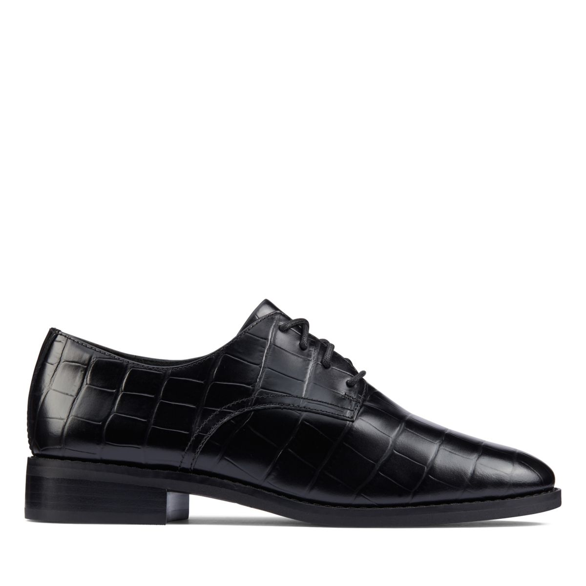Black Women's Clarks Ria Derby Oxford Shoes | 57036185