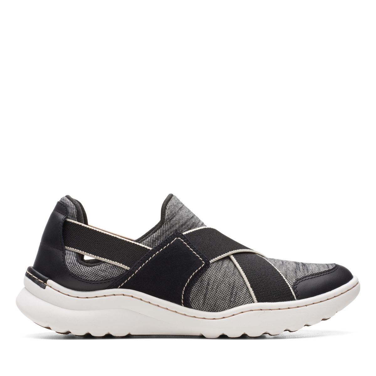 Black Women's Clarks Teagan Go Slip On | 94363696