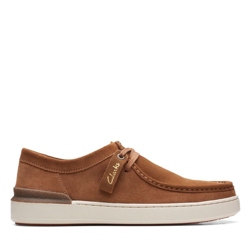 Brown Men's Clarks Court Lite wally Wallabee | 35972778