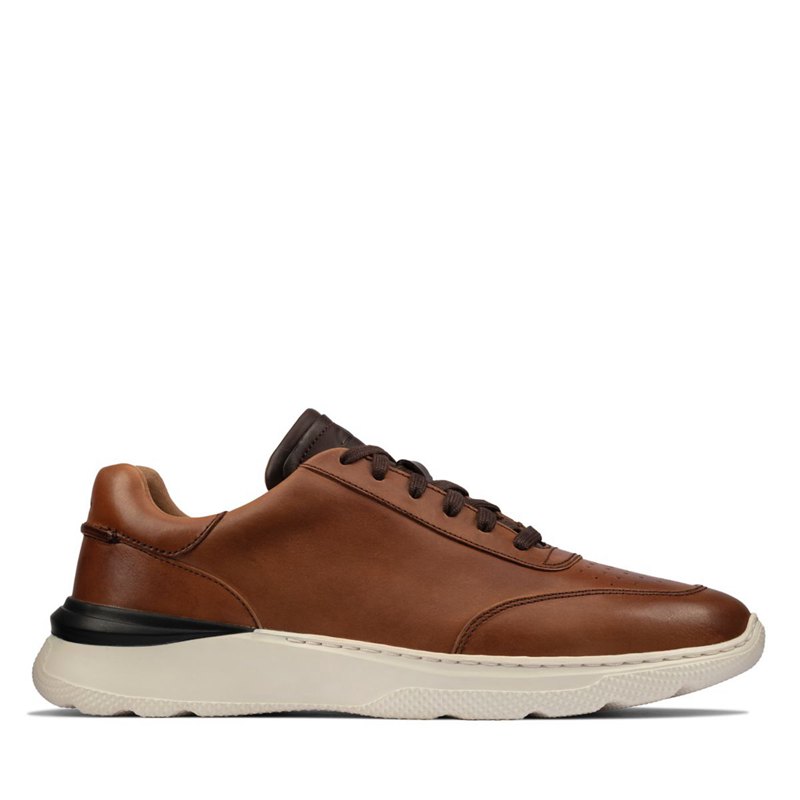 Brown Men's Clarks Sprint Lite Lace Sneakers | 38817507