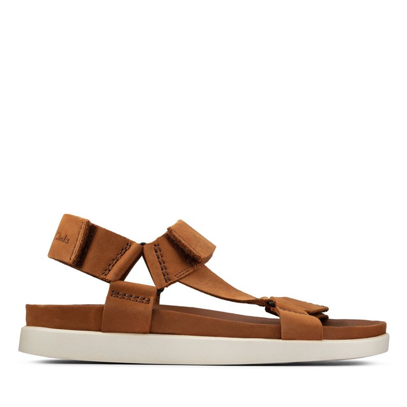 Brown Men's Clarks Sunder Range Sandals | 25311807