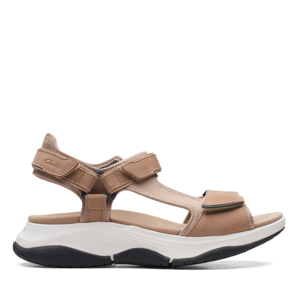 Brown Women's Clarks Wave 2.0 Skip Sandals | 28828150