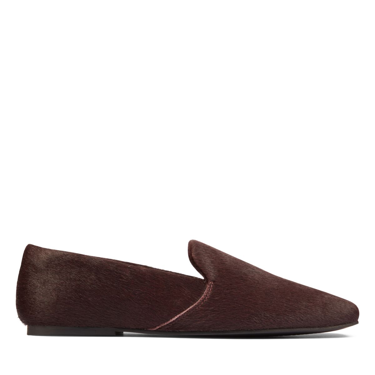 Burgundy Women's Clarks Pure Slip Ballerina | 90238303