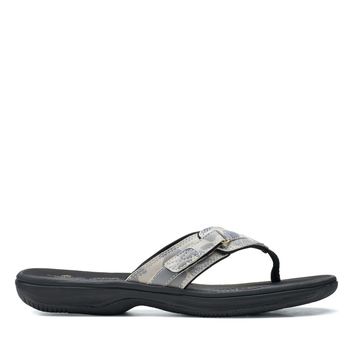 Camo Women's Clarks BREEZE SEA Flip Flops | 25969015