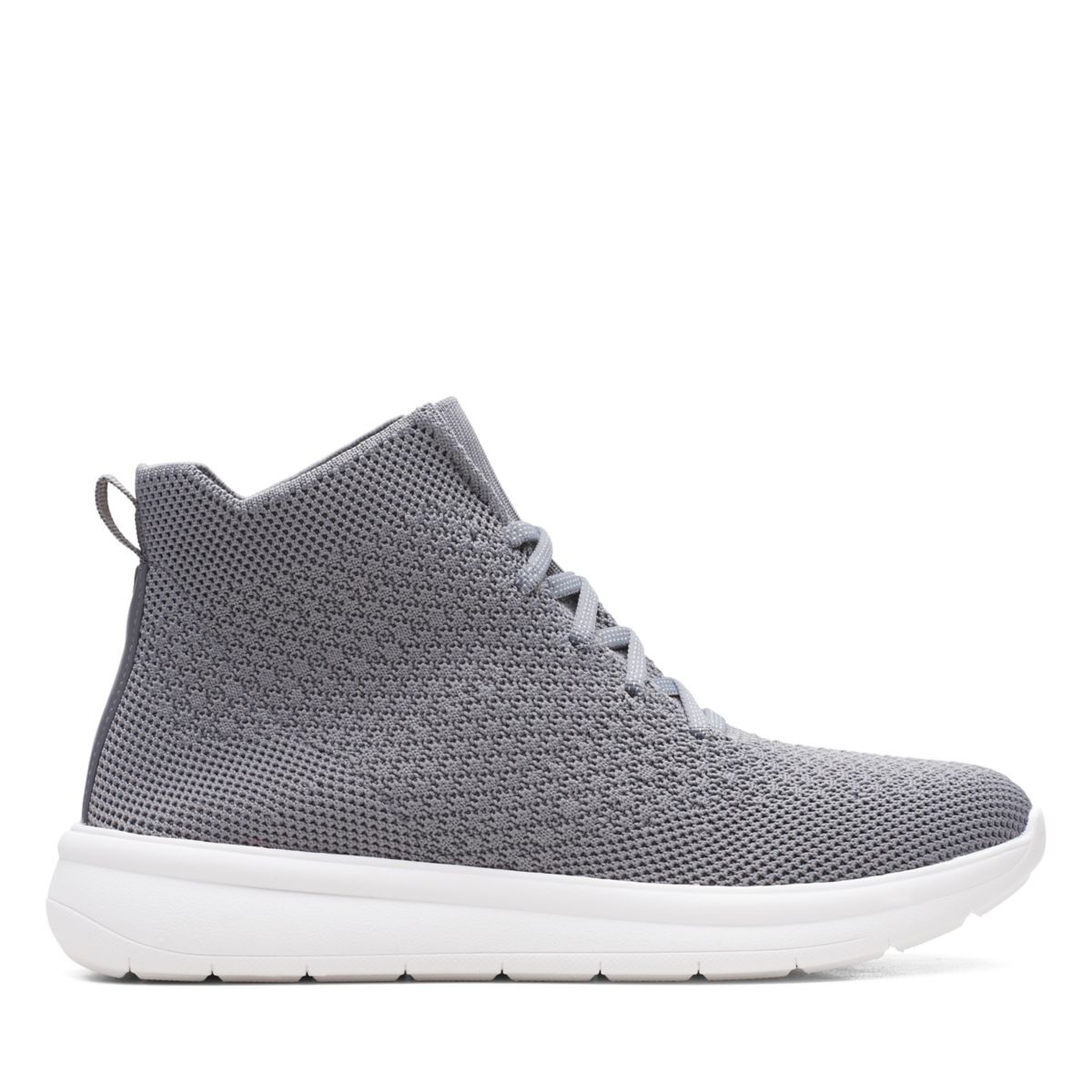 Dark Grey Women's Clarks Ezera Mid Sneakers | 54516396