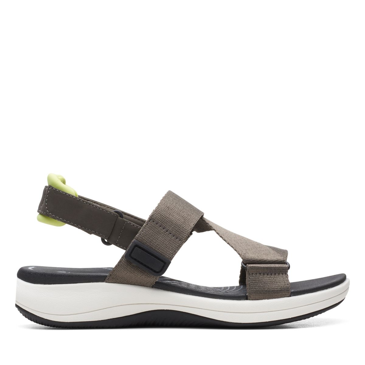 Dark Olive Women's Clarks Mira Sun Sandals | 16048439