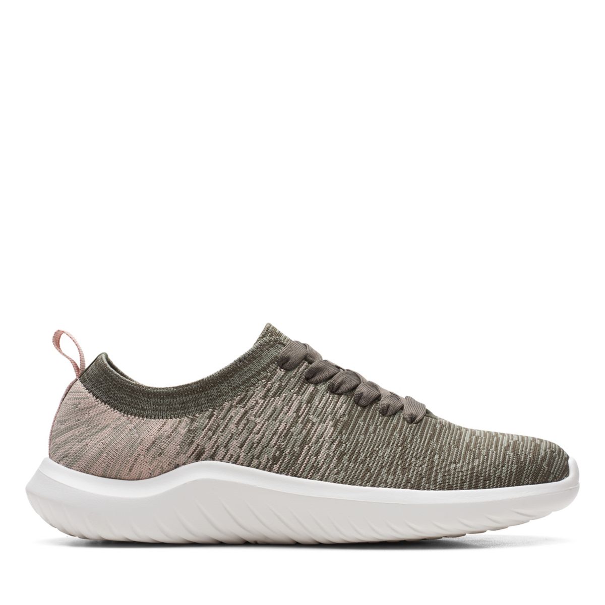 Dark Olive Women's Clarks Nova Glint Sneakers | 13039766