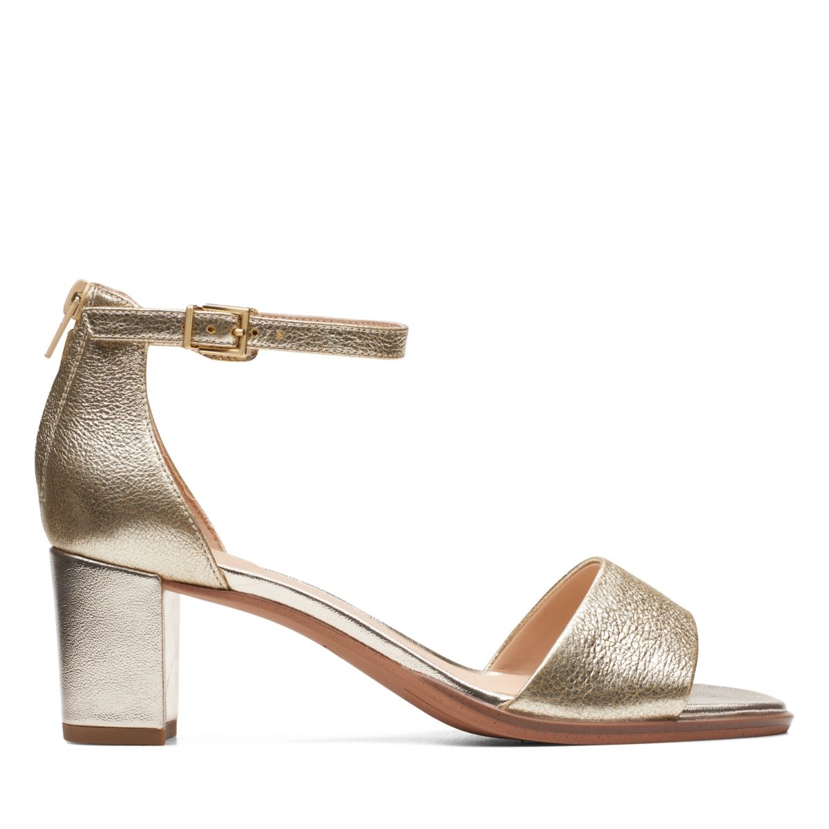 Gold Women's Clarks Kaylin 60 2 Part Heels | 55527733