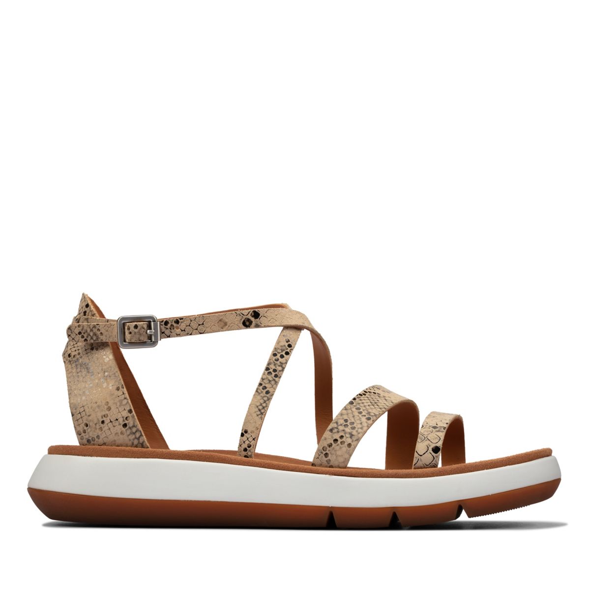 Grey Women's Clarks Jemsa Strap Sandals | 91904554