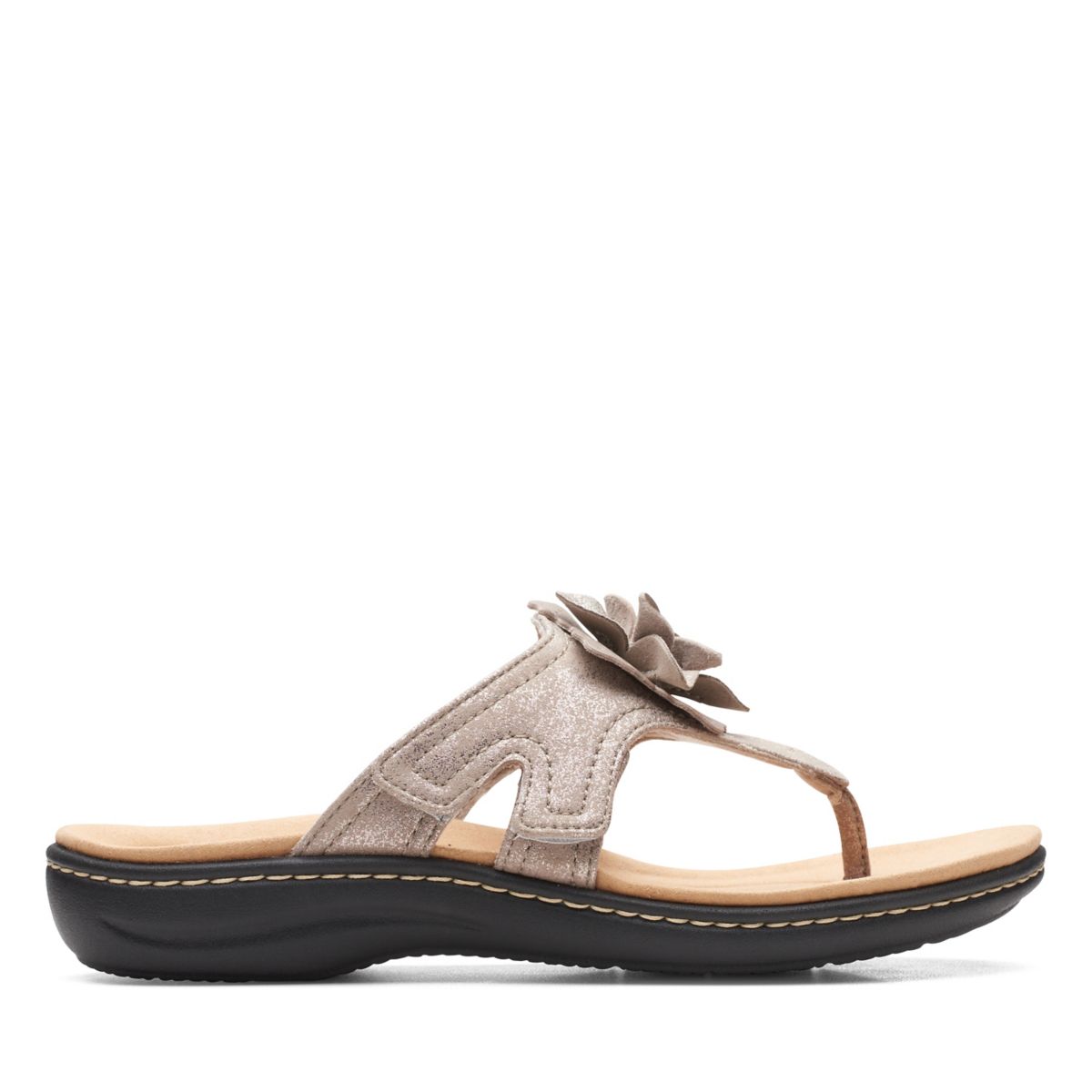 Grey Women's Clarks Laurieann Gema Flip Flops | 61244474