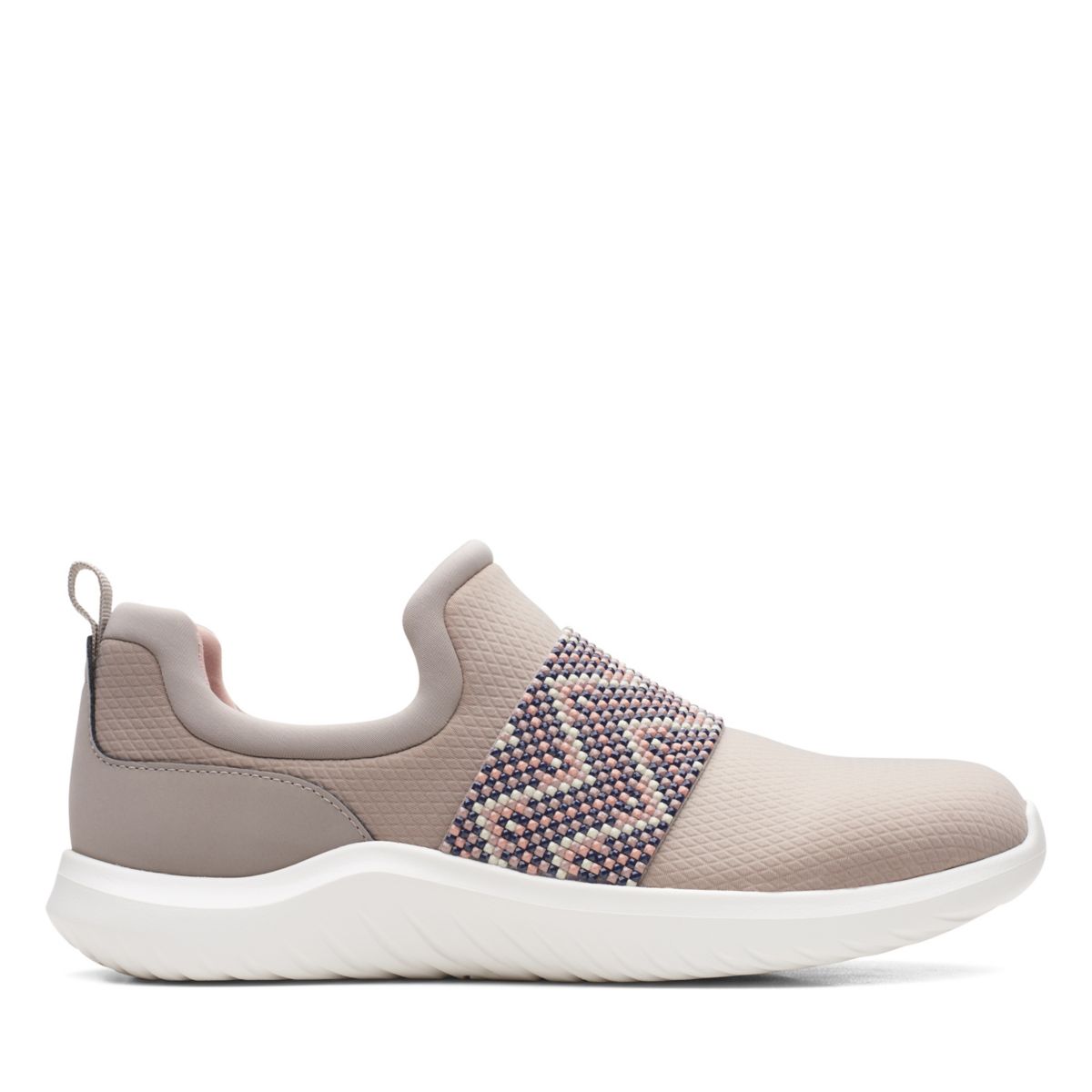 Grey Women's Clarks Nova Way Slip On | 55439651