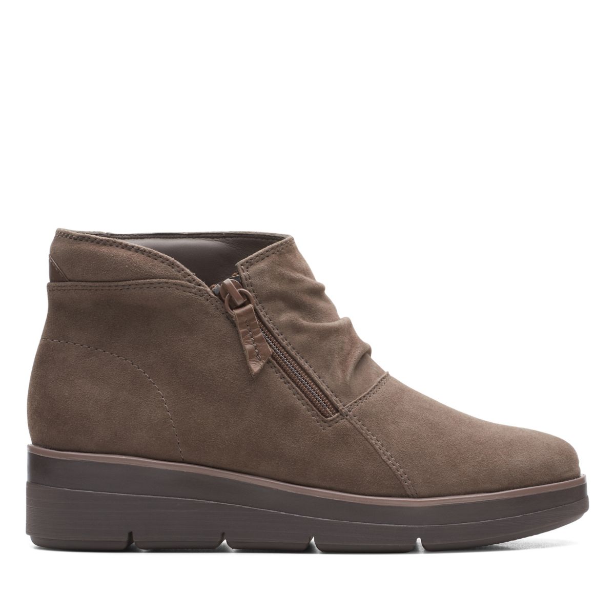 Grey Women's Clarks Shaylin Up Ankle Boots | 79898669