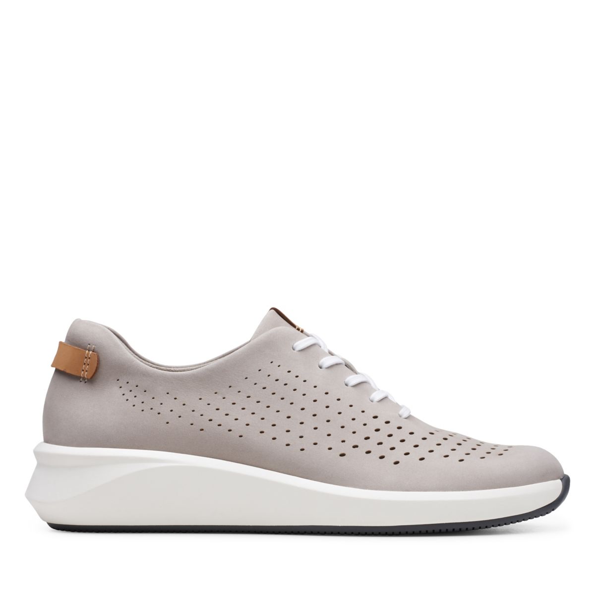Grey Women's Clarks Un Rio Tie Sneakers | 38820565