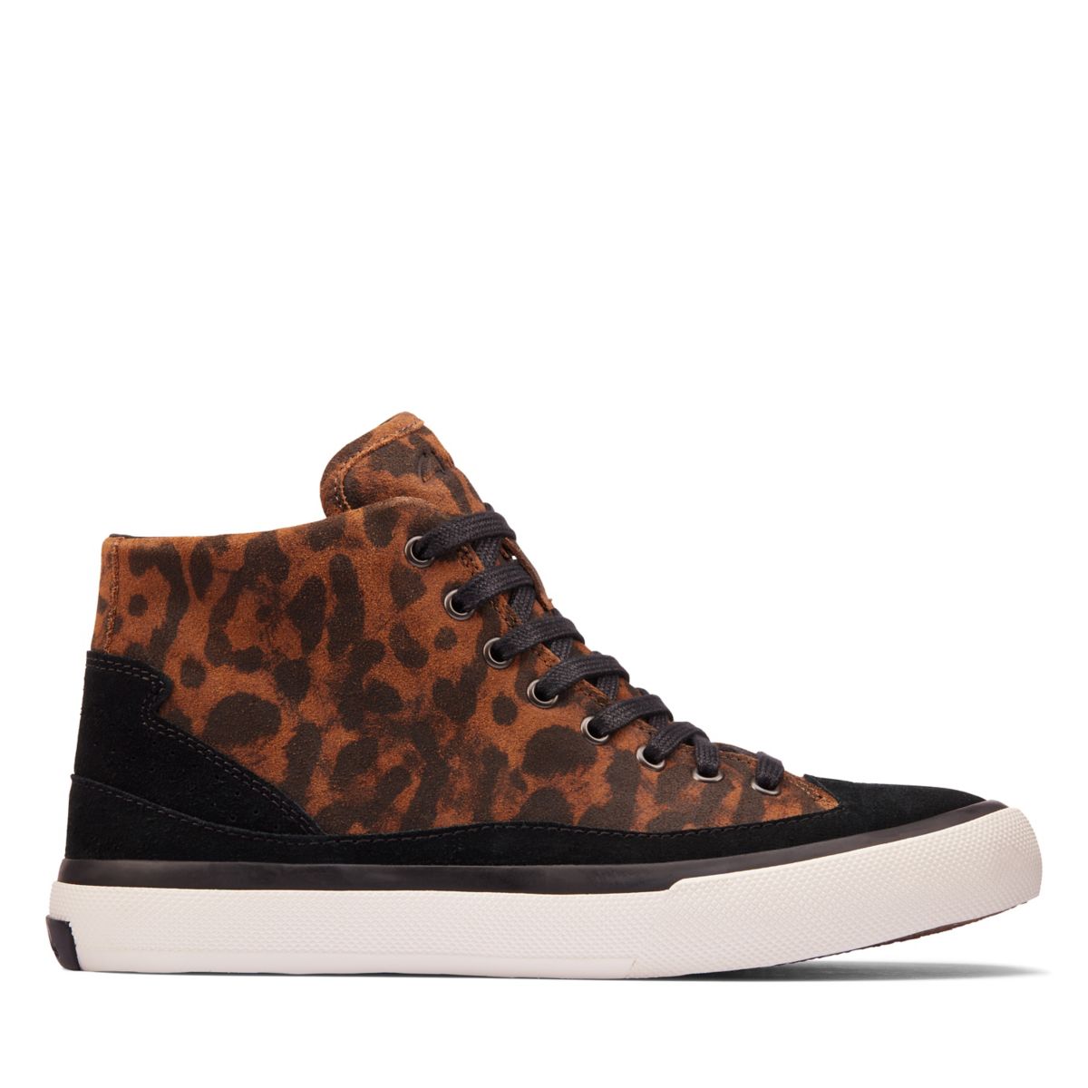 Leopard Women's Clarks Aceley Zip Hi Sneakers | 66406116