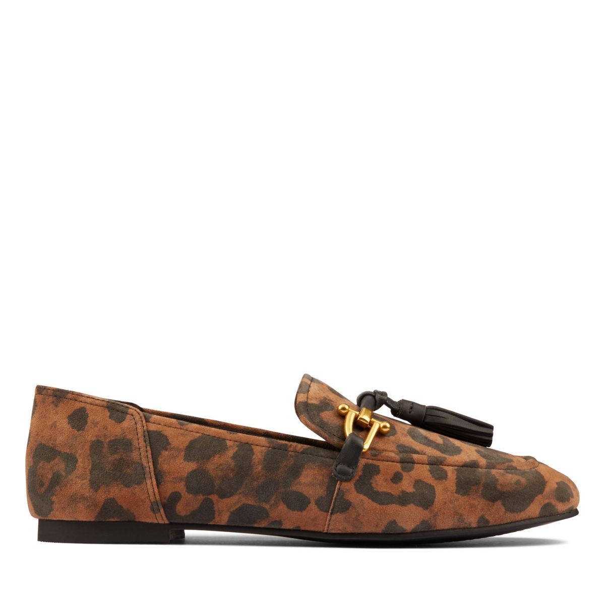Leopard Women's Clarks Pure 2 Tassel Ballerina | 79700147