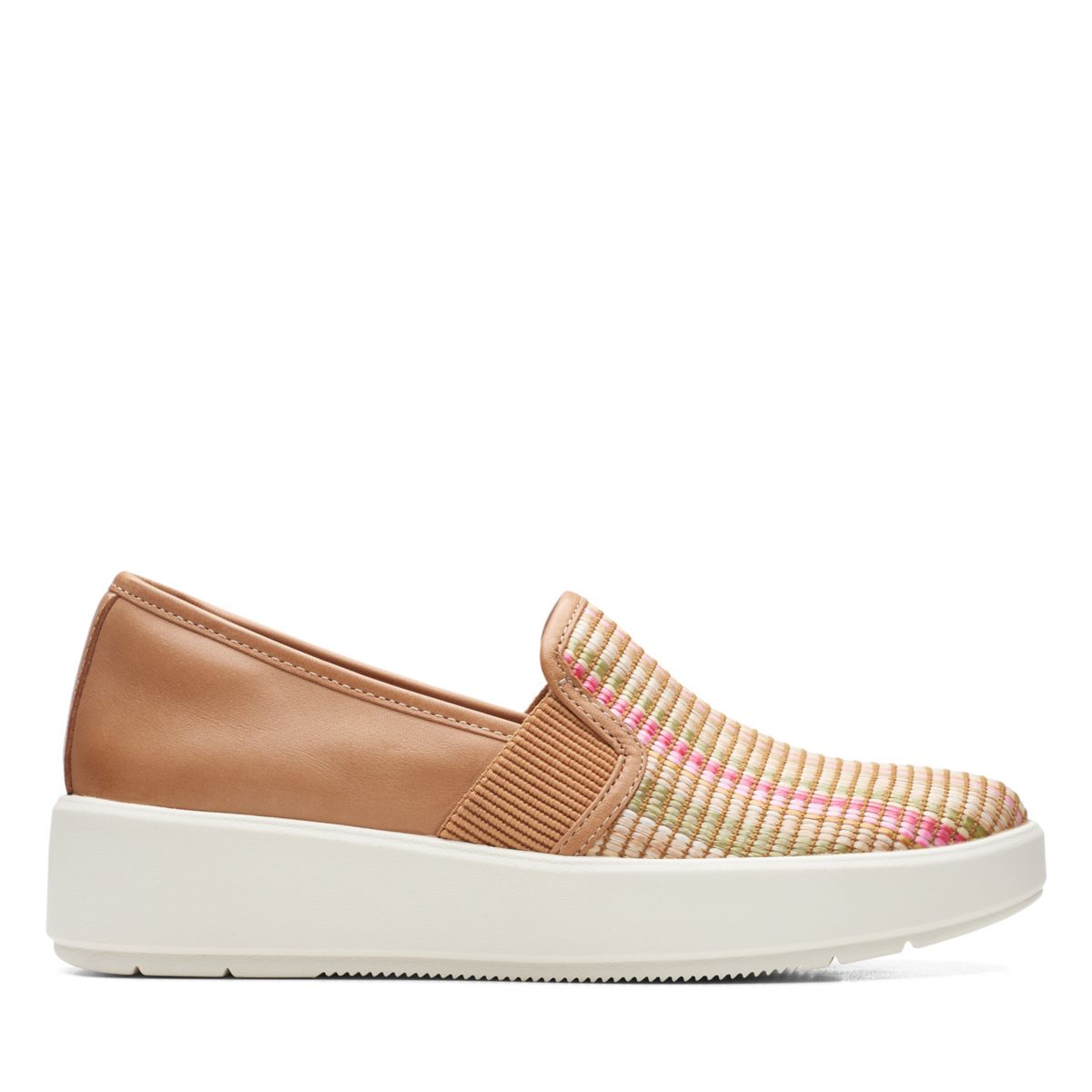 Light Brown Women's Clarks Layton Petal Slip On | 91170337