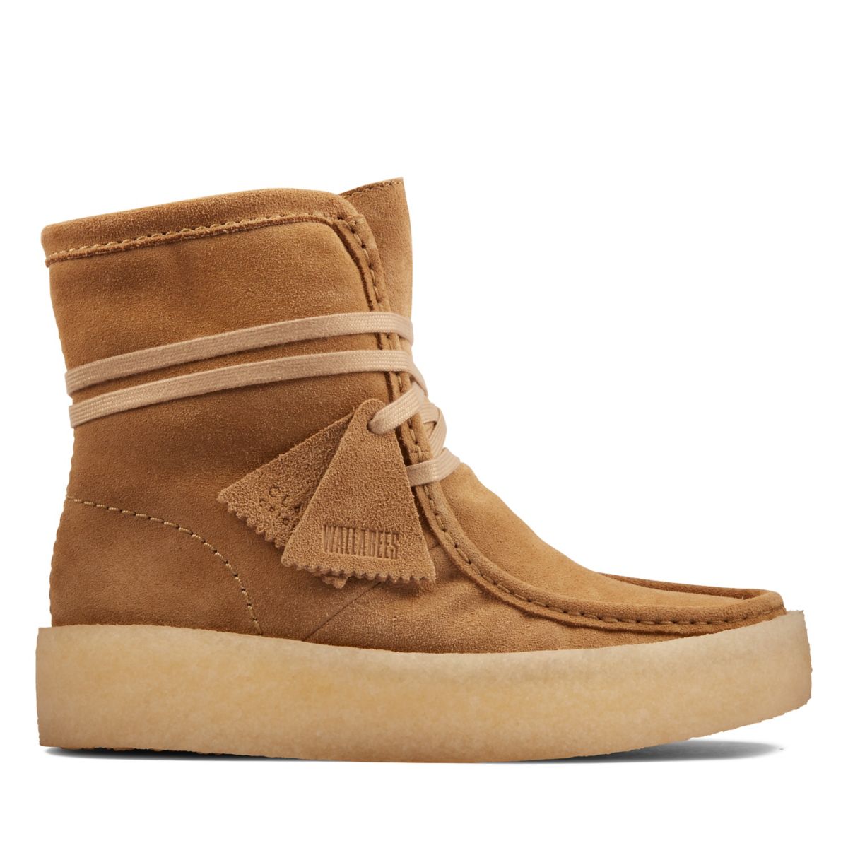 Light Brown Women's Clarks Original Cup Hi Wallabee | 34784045