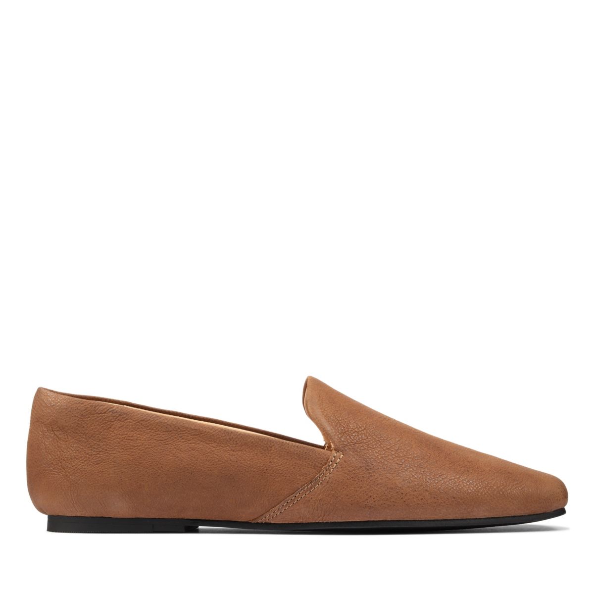 Light Brown Women's Clarks Pure Slip Ballerina | 78587027