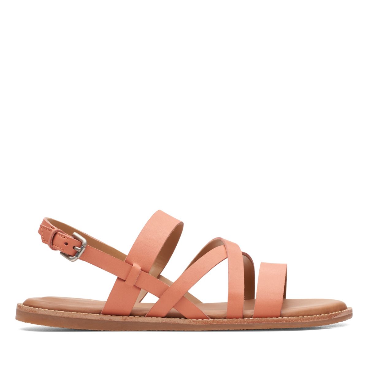 Light Coral Women's Clarks Karsea Sun Sandals | 99811205