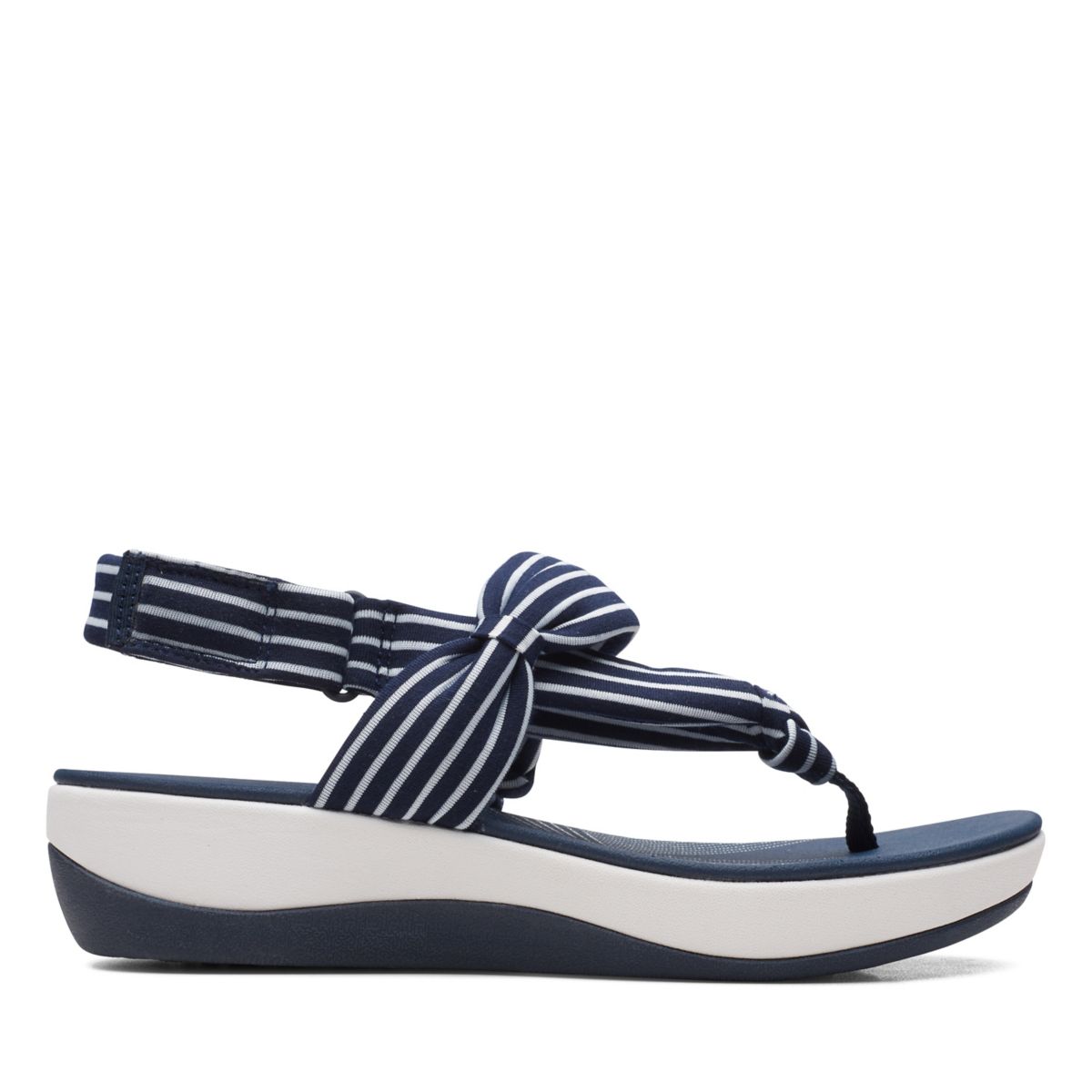 Navy Women's Clarks Arla Nicole Sandals | 41847145