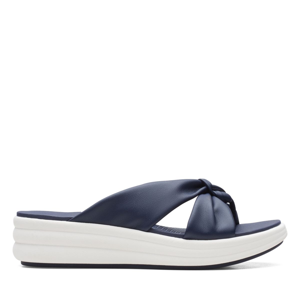 Navy Women's Clarks Drift Ave Mules | 61094629