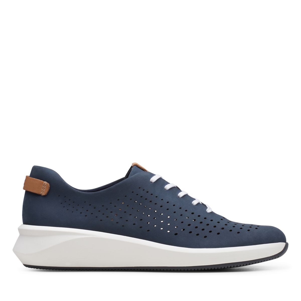 Navy Women's Clarks Un Rio Tie Sneakers | 79313124