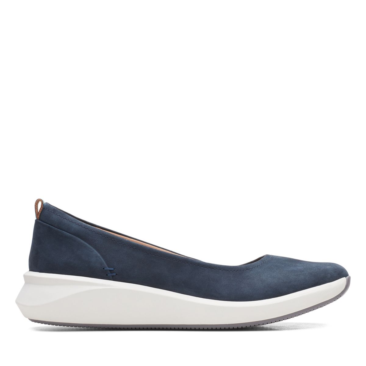 Navy Women's Clarks Un Rio Vibe Ballerina | 10815201