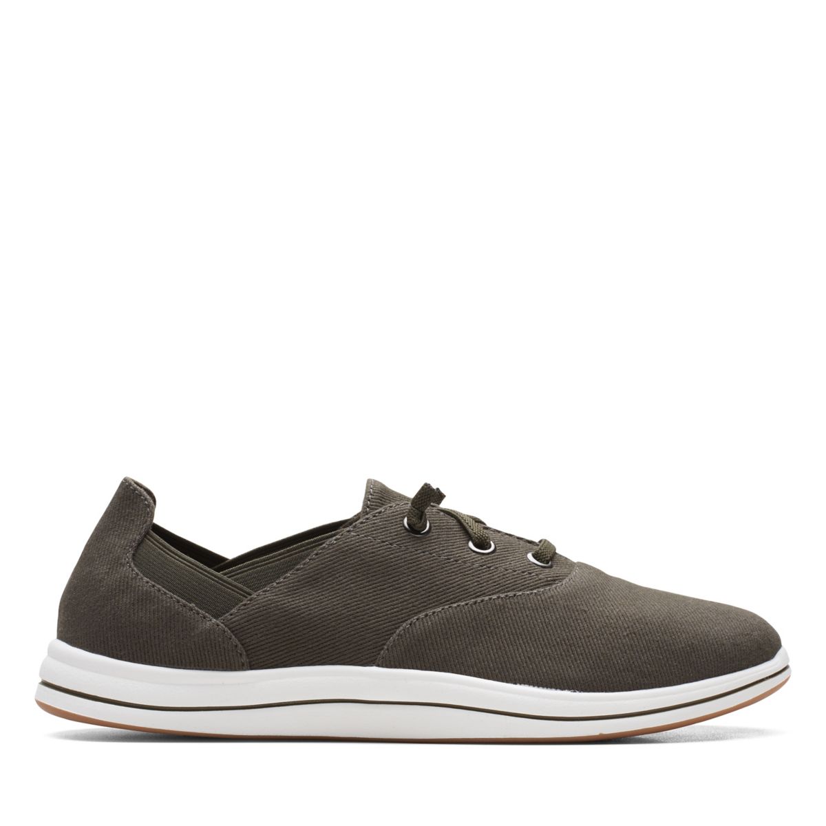 Olive Women's Clarks Breeze Ave Sneakers | 83297893