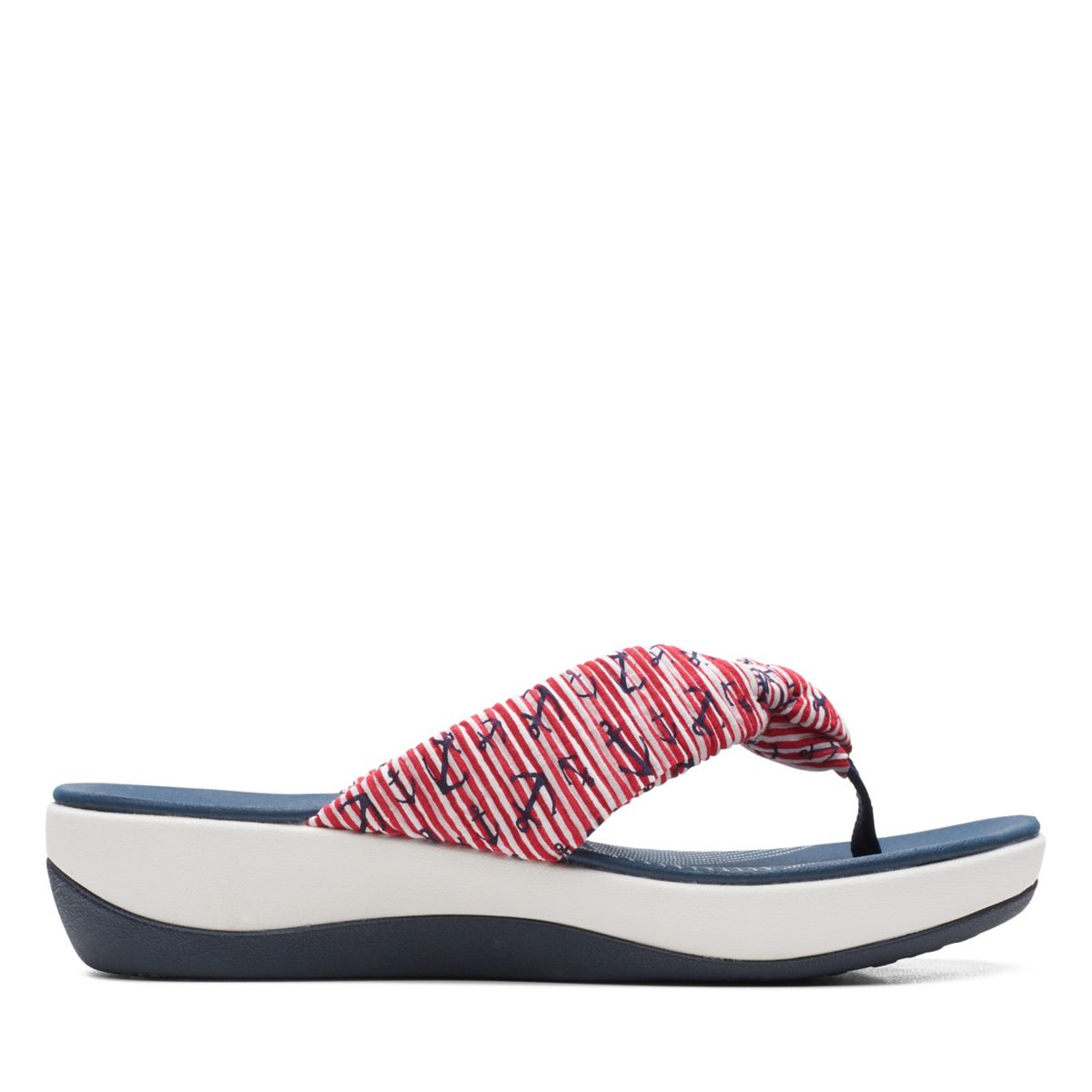 Red Women's Clarks Arla Glison Flip Flops | 29754088