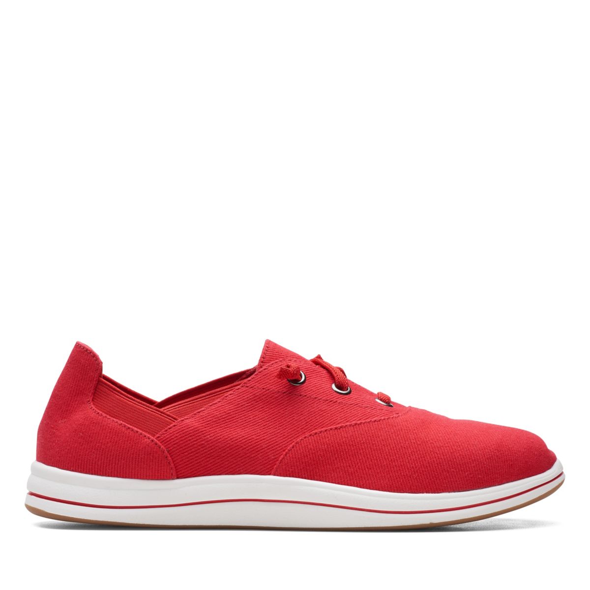 Red Women's Clarks Breeze Ave Sneakers | 61310302