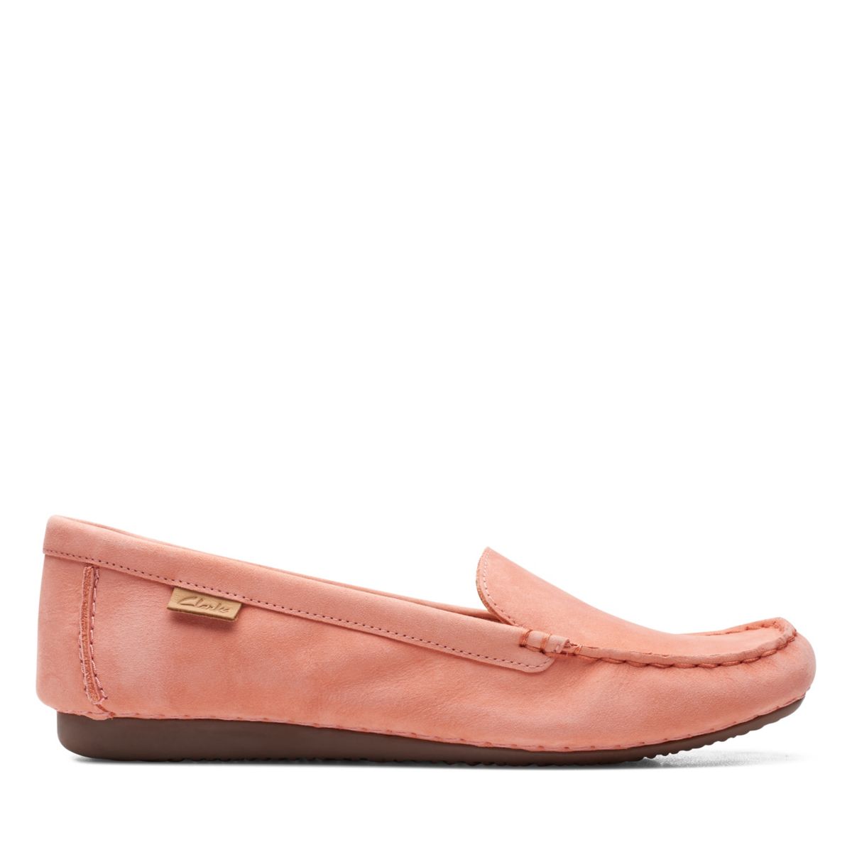 Red Women's Clarks Freckle Walk Loafers | 60544240