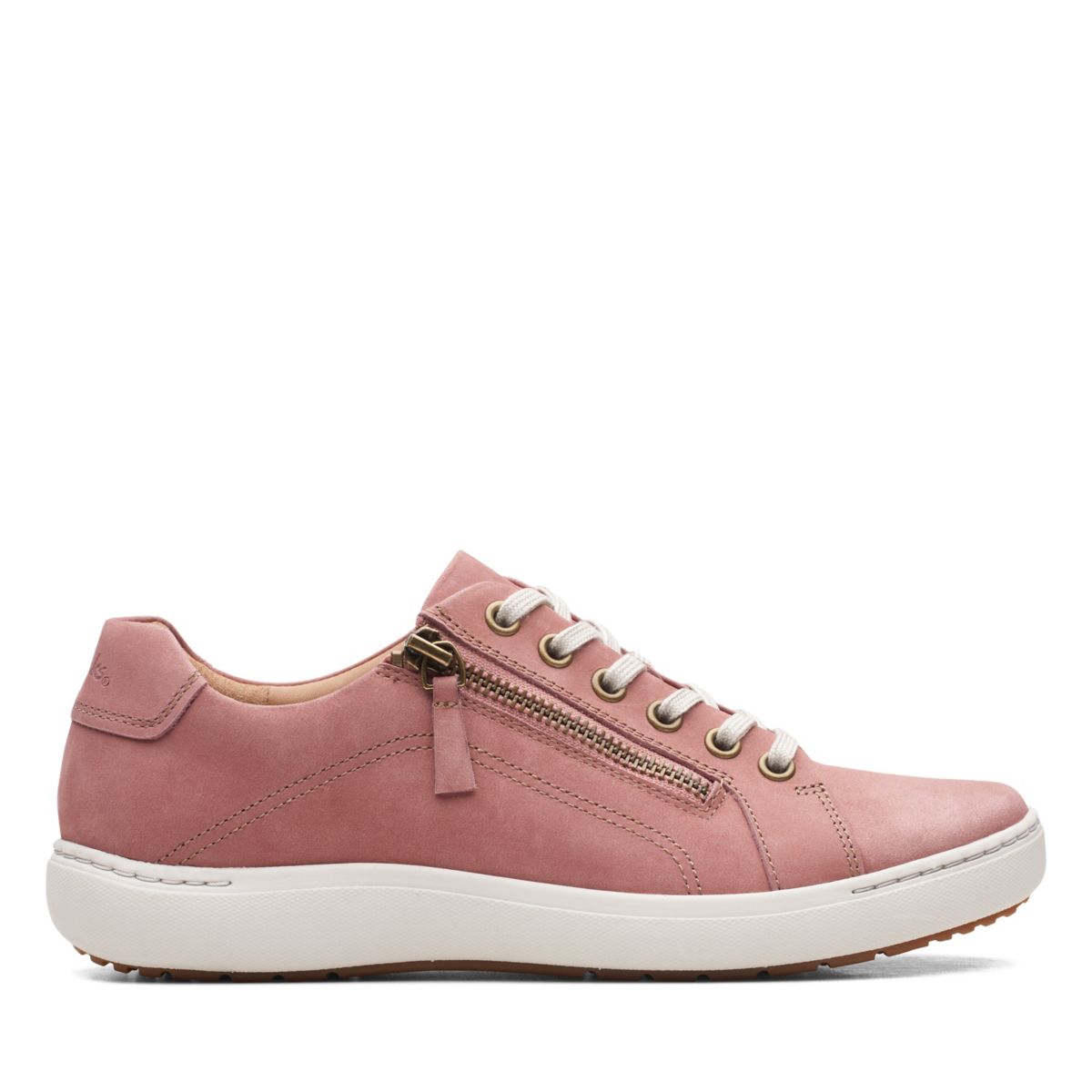 Rose Women's Clarks Nalle Lace Sneakers | 64266541